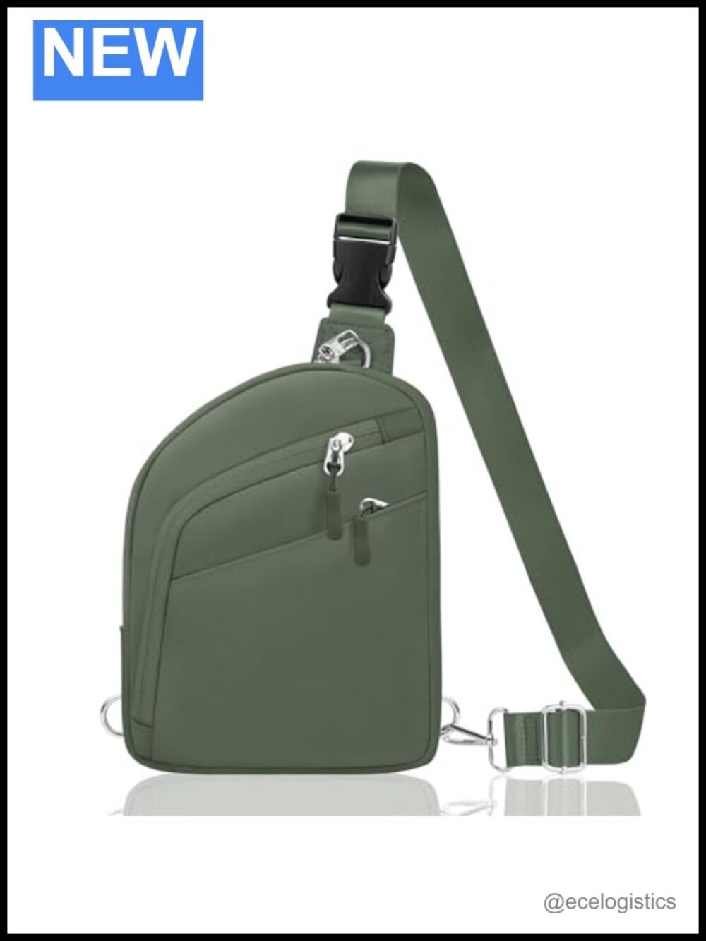 Anti Theft Crossbody Bag with RFID Blocking, Small Sling Travel Purse